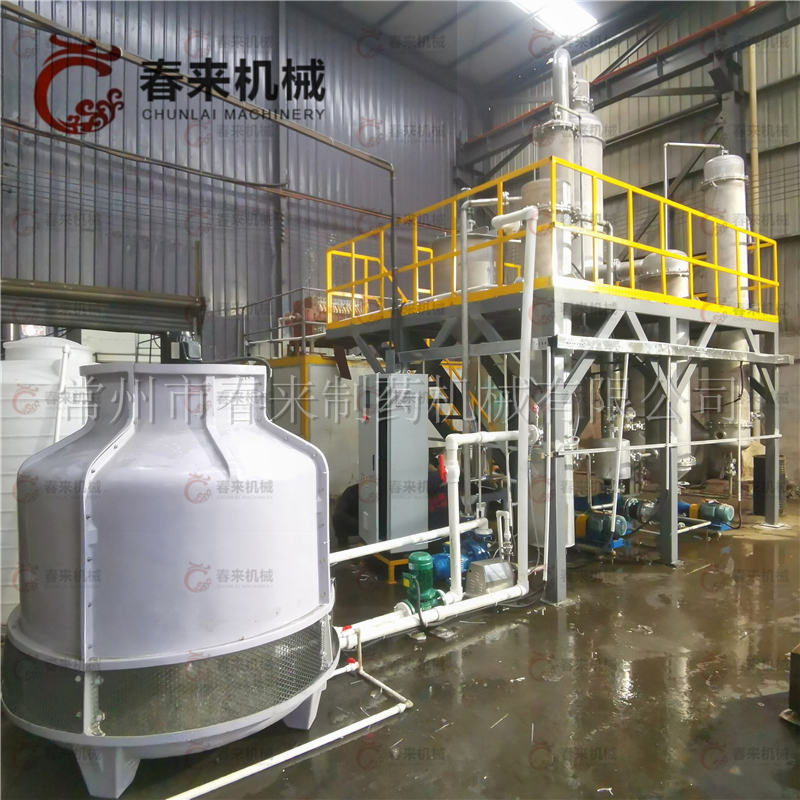 福州客户500L三效废水蒸发器安装调试完成